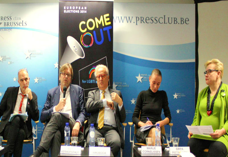 “Leadership for LGBT rights needs to come from the top level” Verhofstadt, Swoboda show solid commitment to sexual rights