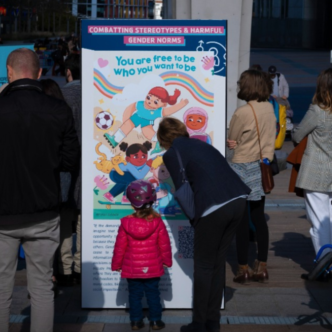 Exhibition European Week of Action for Girls