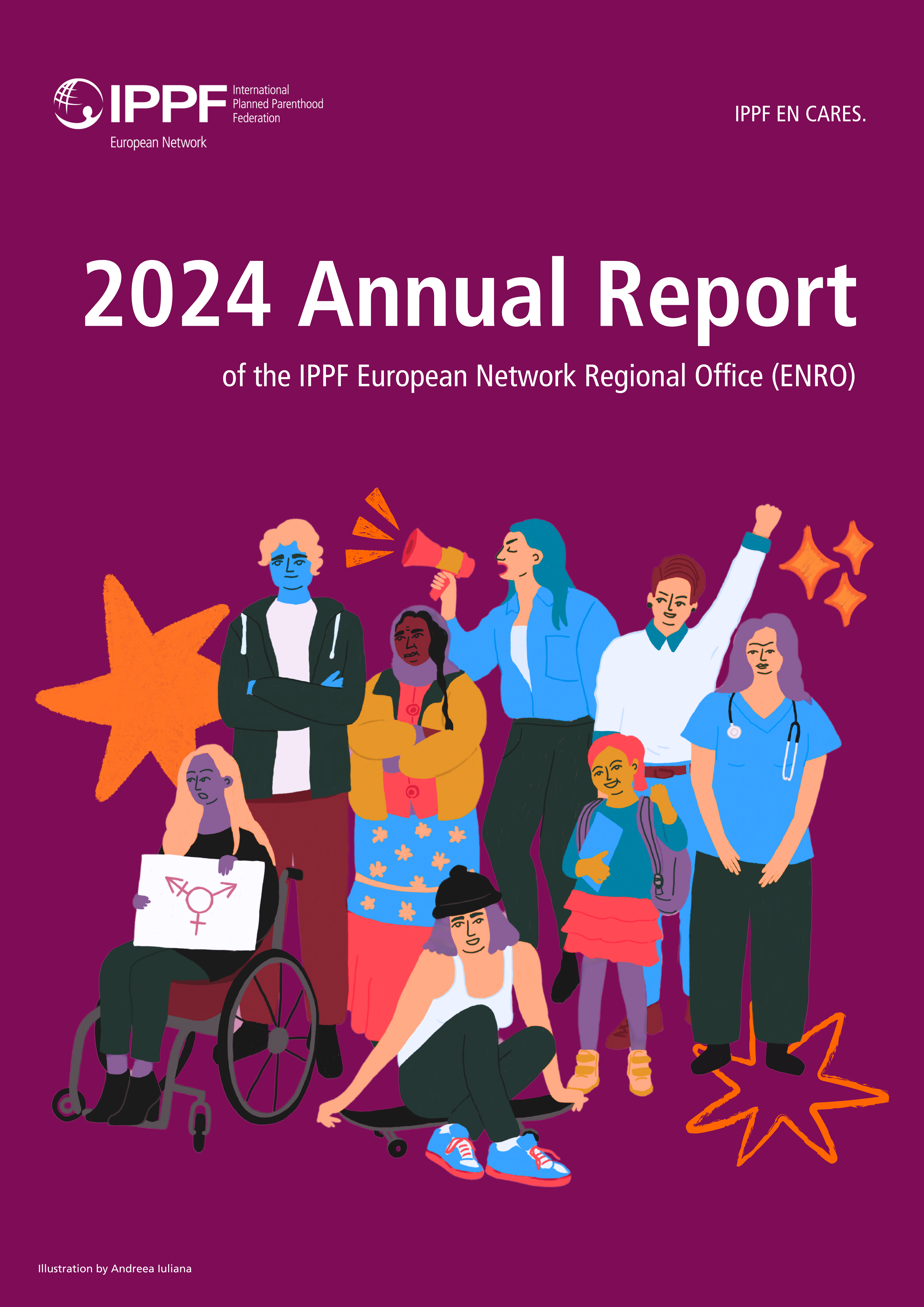 Cover of IPPF EN 2024 Annual Report