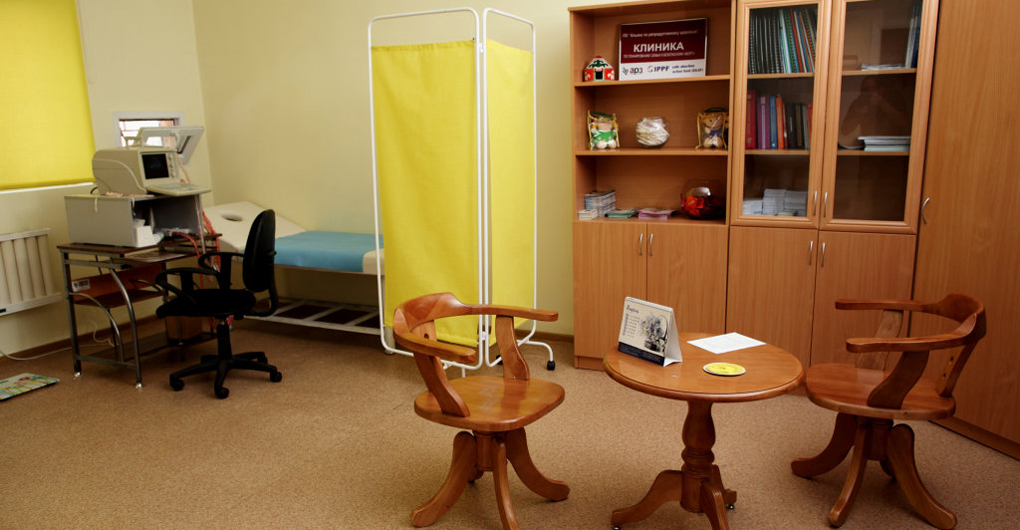 A room in the RHAK clinic.