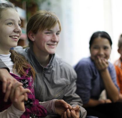 Young people in Eastern Europe
