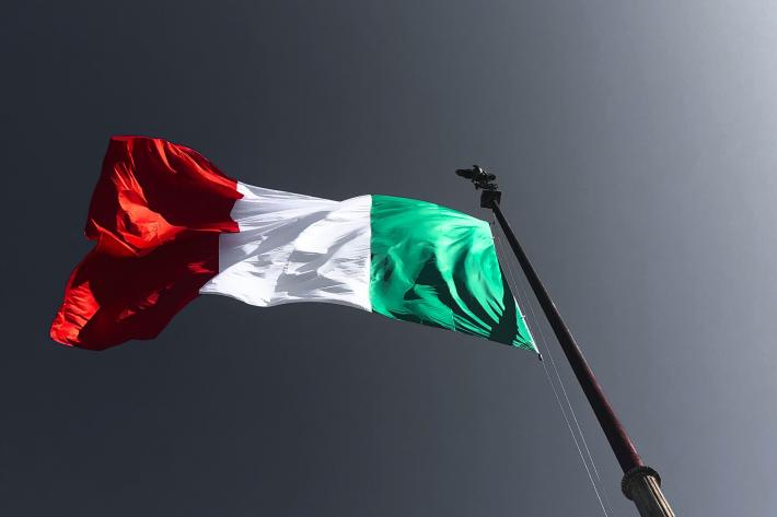 Italy flag 