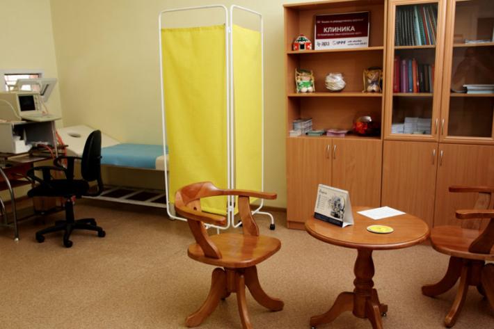A room in the RHAK clinic.