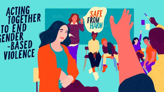 Safe from harm campaign image